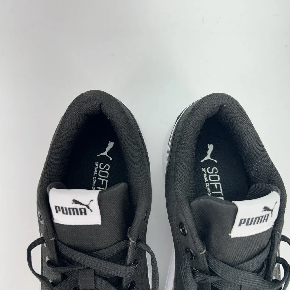 PUMA Kaia 2.0 CV Shoes Womens Size 8 Black Canvas Platform SoftFoam+ Sneakers - Picture 14 of 15